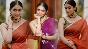 rinku rajguru, saree look