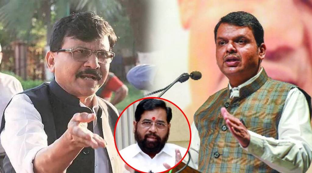 sanjay raut devendra fadnavis