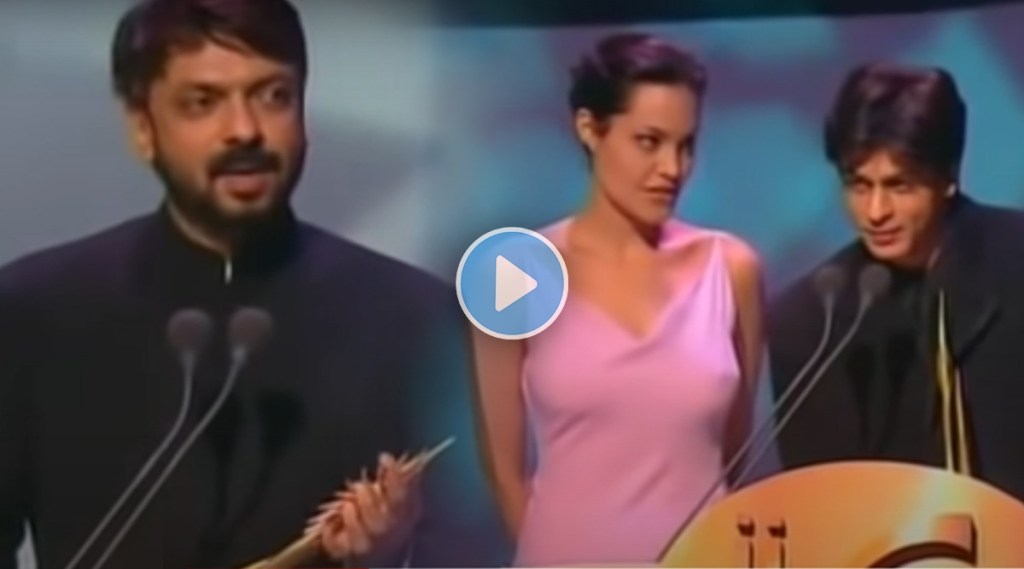 Shahrukh Khan, Sanjay Leela Bhansali, Angelina Jolie, Shahrukh Khan Video, Hum Dil De Chuke Sanam, IIFA 2000, Sanjay Leela Bhansali, Aishwarya Rai Bachchan, Shahrukh Khan, Angelina Jolie, Shahrukh Khan Video, IIFA 2000, Hum Dil De Chuke Sanam