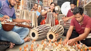 tal mrudung repairing before pandharpur wari