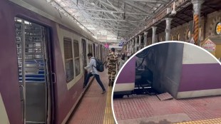 one coach of local train derailed at CSMT railway station, harbor services disturbed