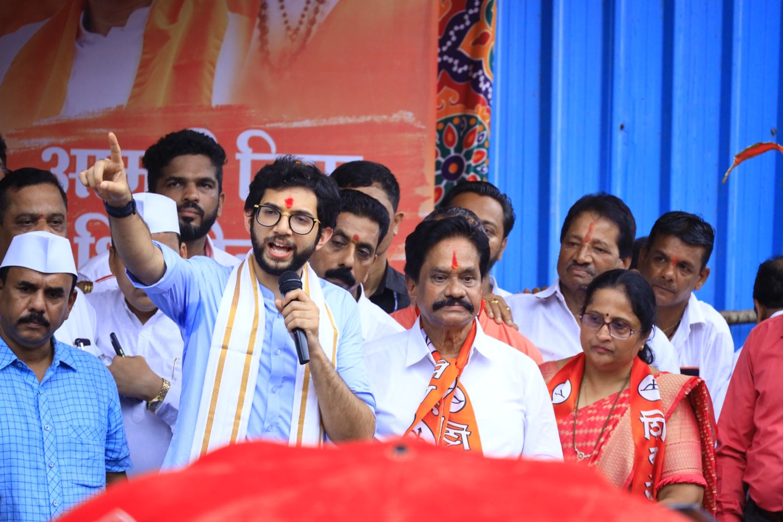 Shivsena Yuva Sena Aaditya Thackeray Nishtha Yatra