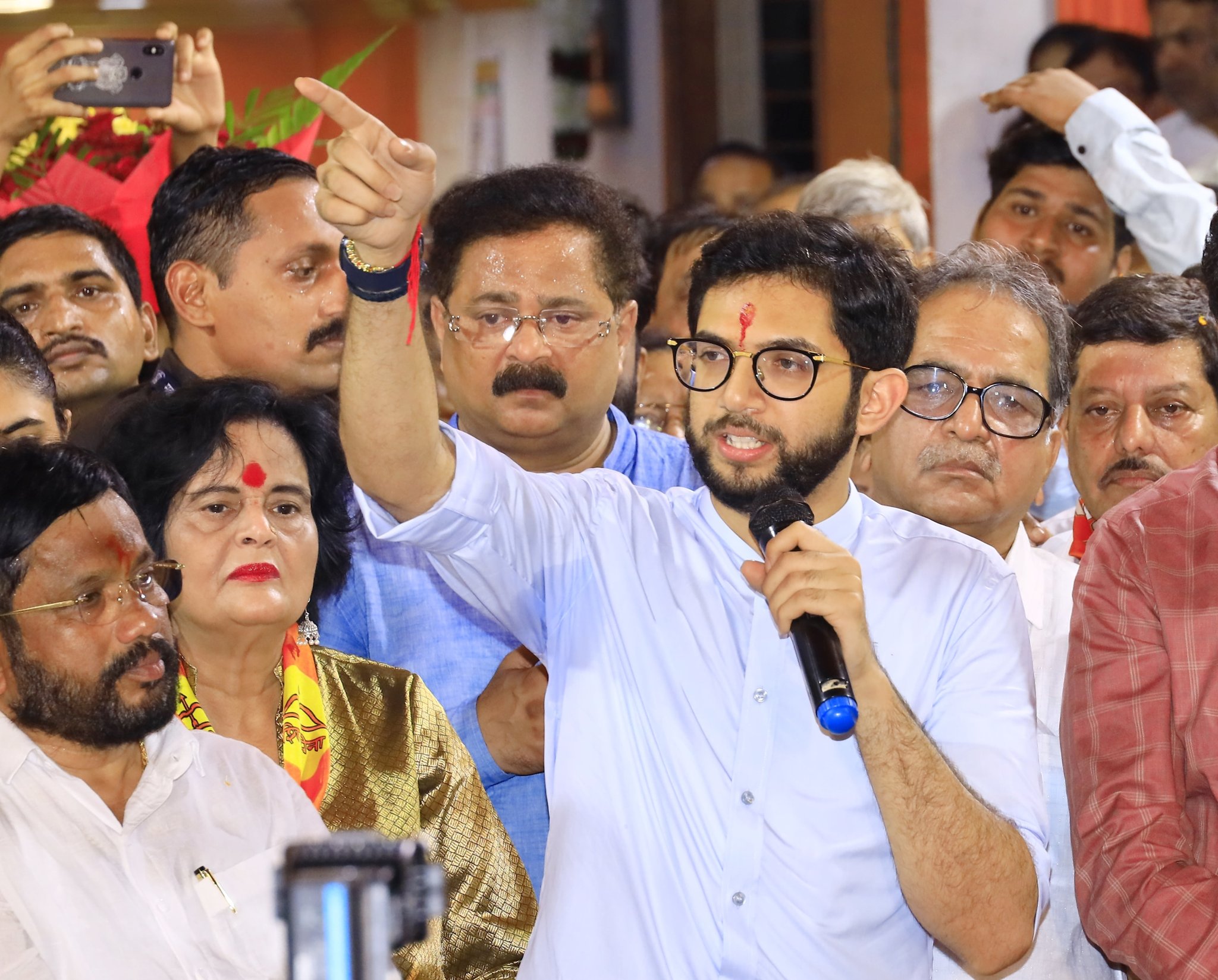 Shivsena Yuva Sena Aaditya Thackeray Nishtha Yatra