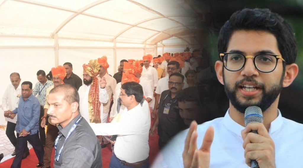 Aditya Thackeray reaction after ShivSena rebel MLA entered the Vidhan Bhavan