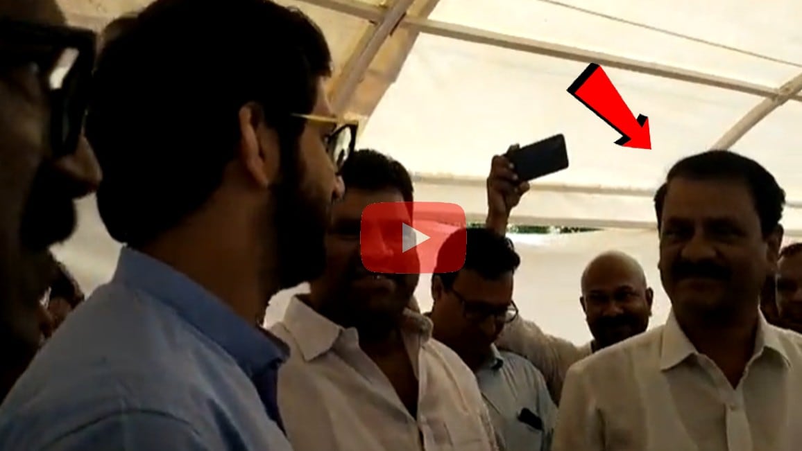 Aditya Thackery Meets prakash surve