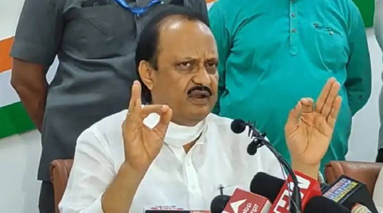 Ajit Pawar Says something fishy in government formation of eknath shinde Devendra fadnavis gives reference of Amruta Fadanvis comment