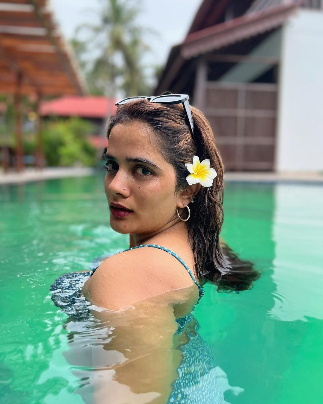 Bhagyashree Mote Bikini Look
