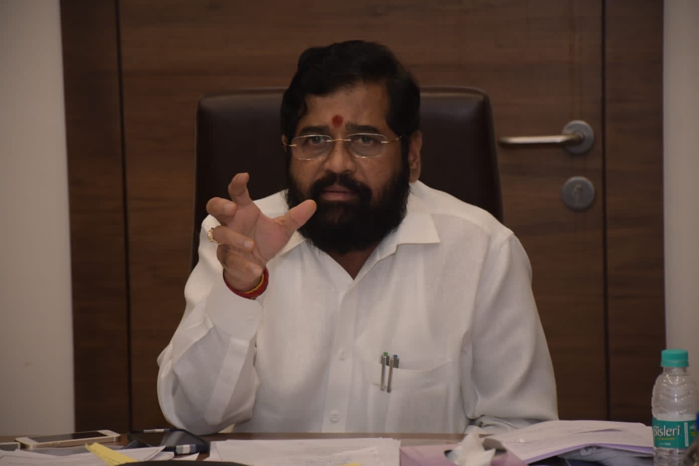 Disputed IAS officer radheshyam mopalwar likely to be advisor of CM Eknath Shinde