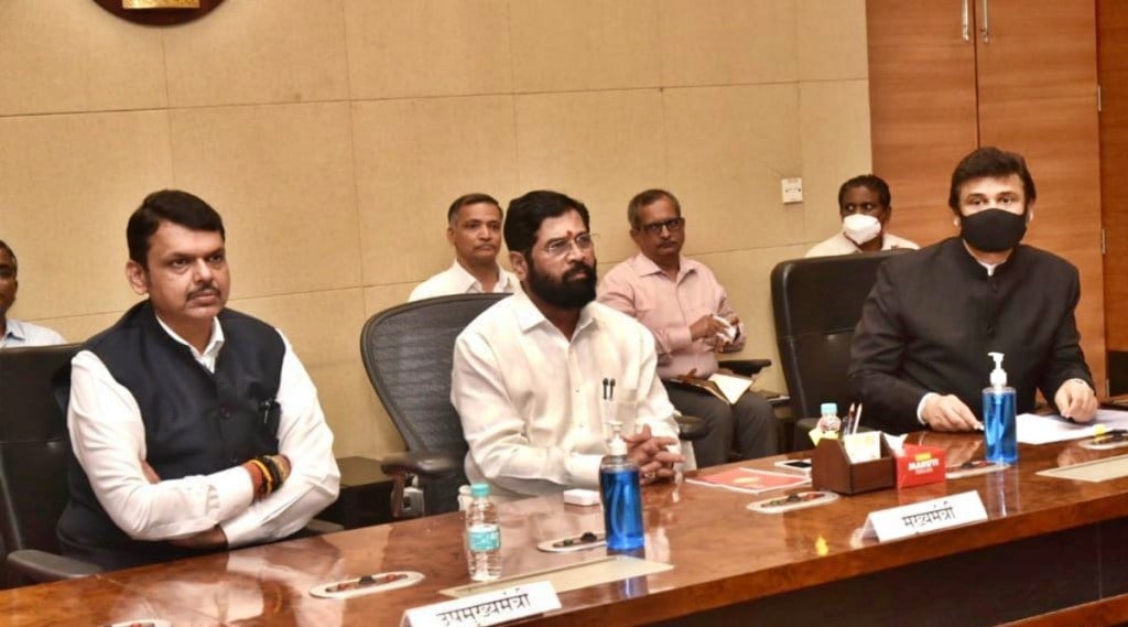 Eknath Shinde Devendra Fadnavis Cabinet meeting