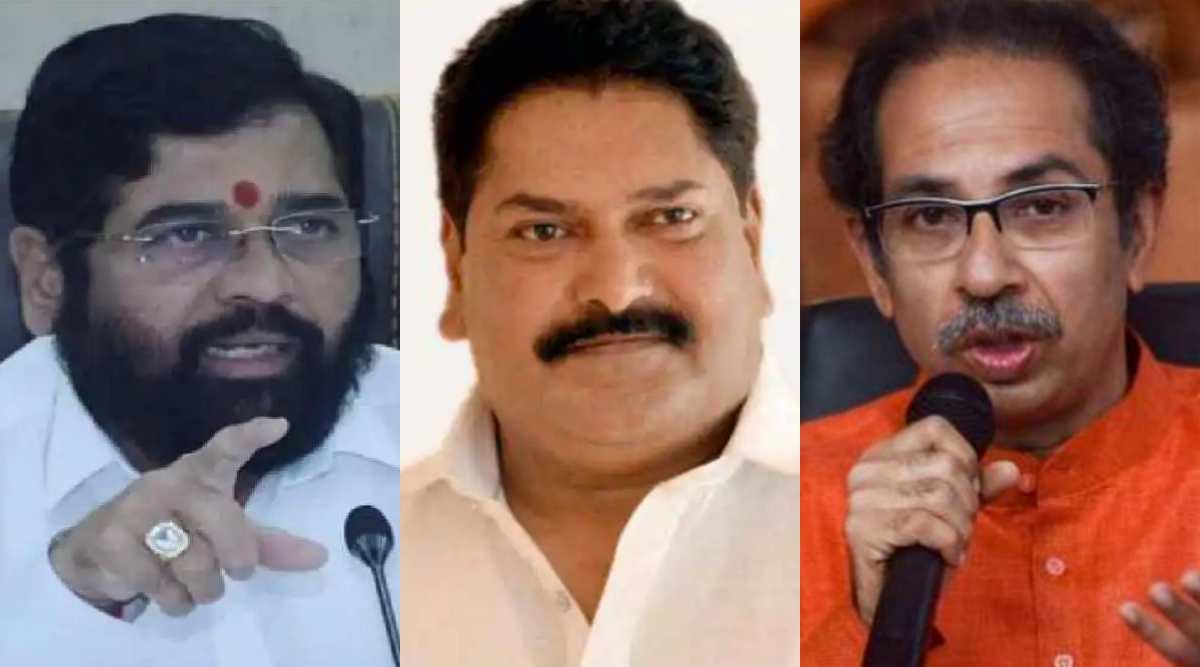 Eknath Shinde Sanjay Mandlik Uddhav Thackeray