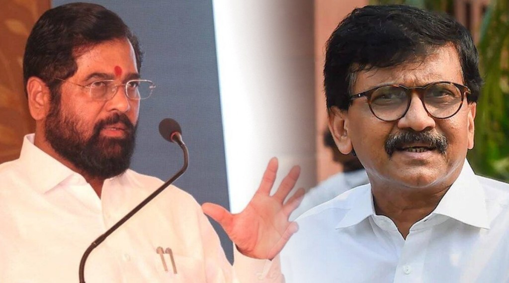 Eknath Shinde on Sanjay Raut