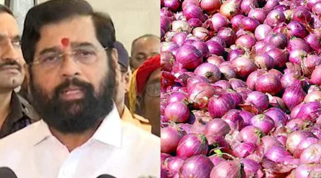 Eknath Shinde over Onion farmer