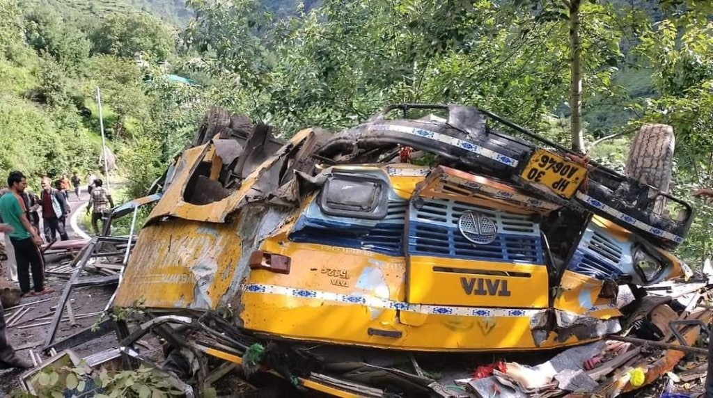 Himachal Pradesh Bus accident