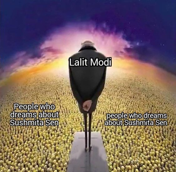 Lalit Modi-Sushmita Sen च्या नात्यावर जबरदस्त मीम्सचा वर्षाव, वाचून तुम्ही सुद्धा पोट धरून हसाल