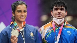 Indian Flagbearer PV Sindhu