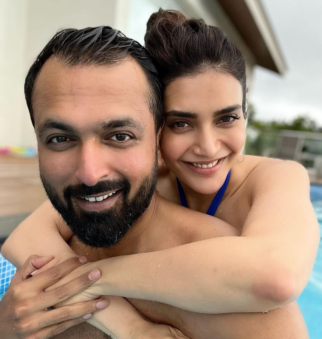 Karishma Tanna bold look in bikini photos