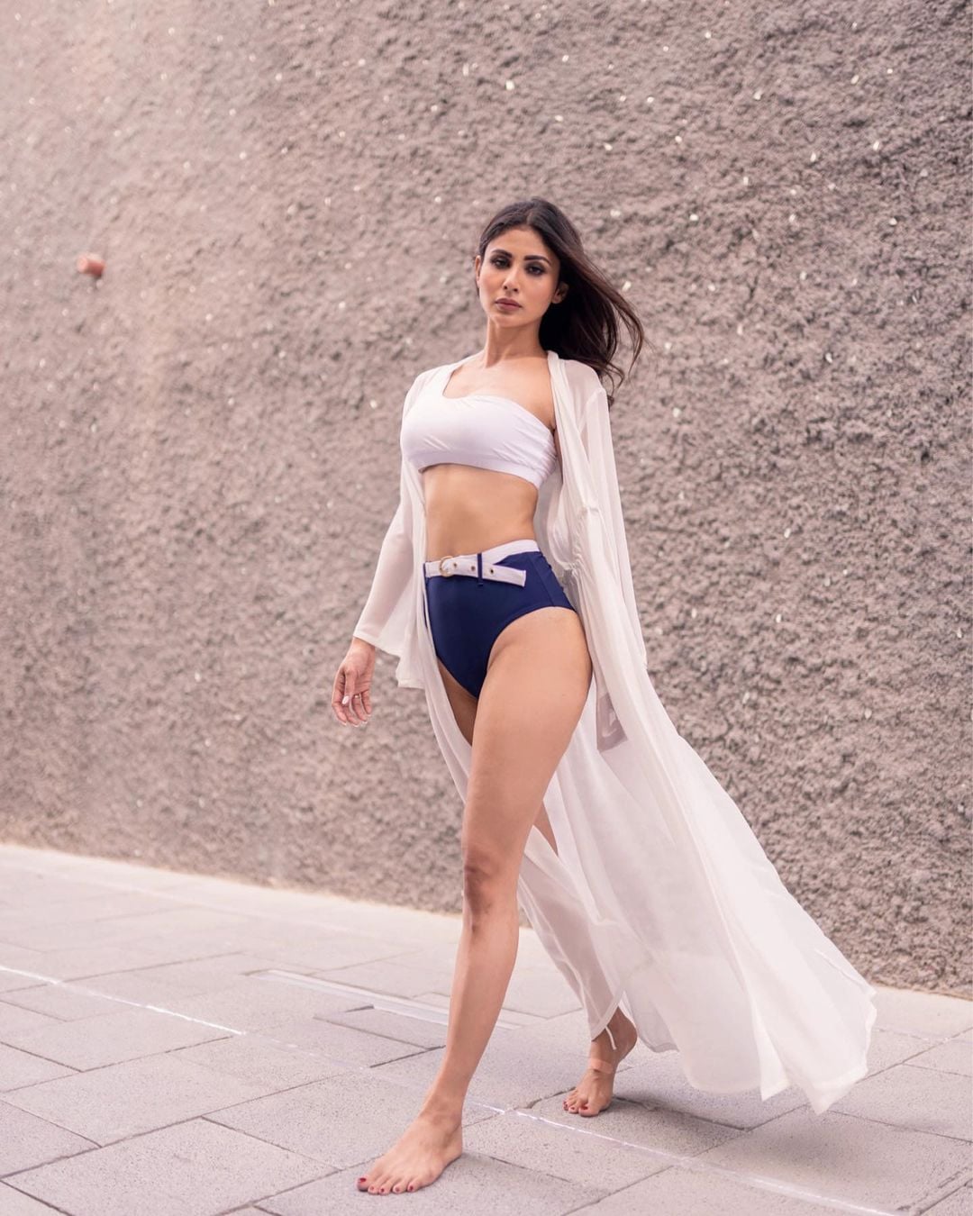 bollywood actress mouni roy bikini look