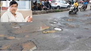 Pune road potholes