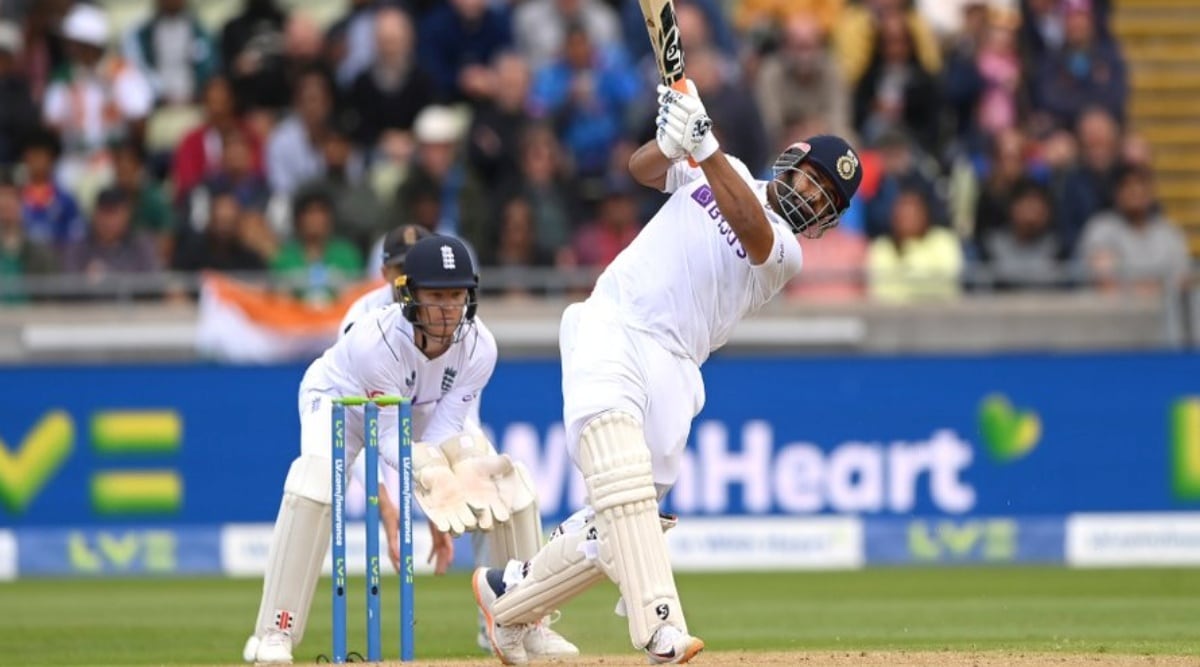 Rishabh Pant Edgbaston Test Century