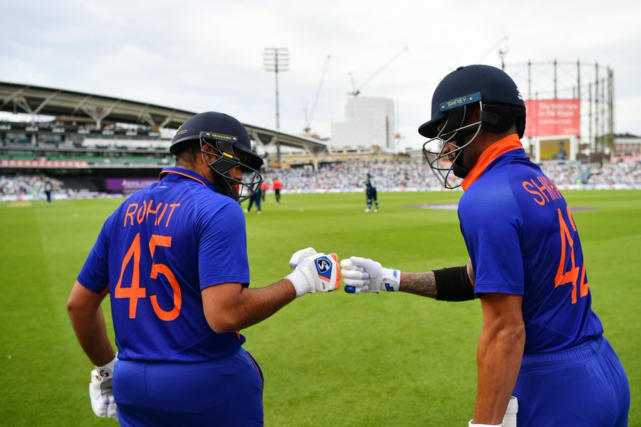 Rohit Sharma and Shikhar Dhawan