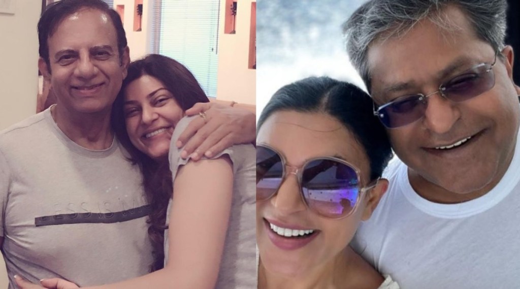 Sushmita Sen, Lalit Modi, Shubeer Sen