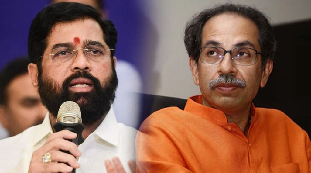 Eknath Shinde hits back Shivsena Uddhav Thackeray