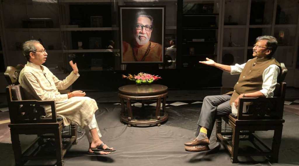 Uddhav Thackeray Sanjay Raut interview