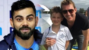 Virat Kohli Brett Lee and Preston Lee.jpg