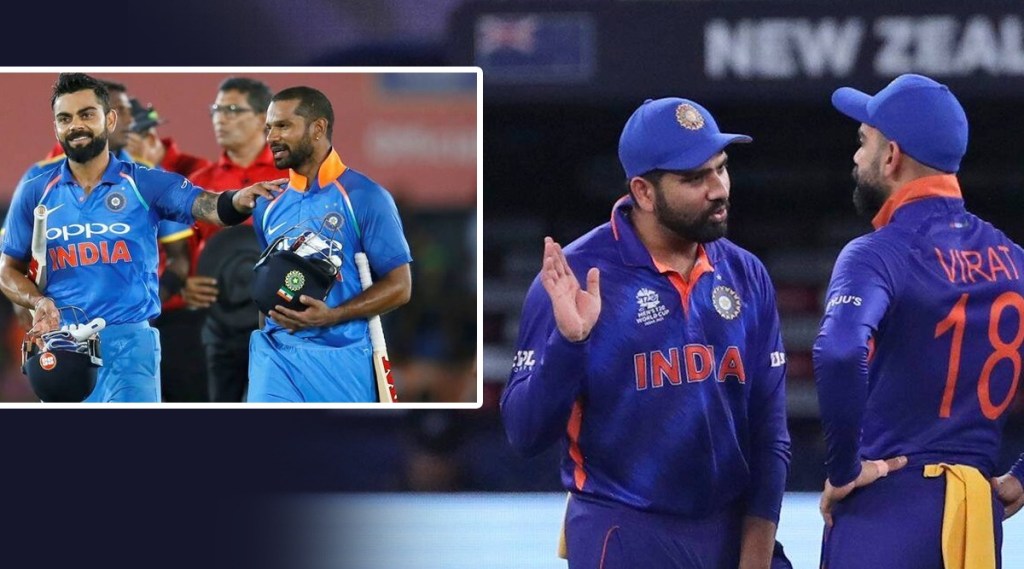 Virat Kohli Shikhar Dhawan and Rohit Sharma