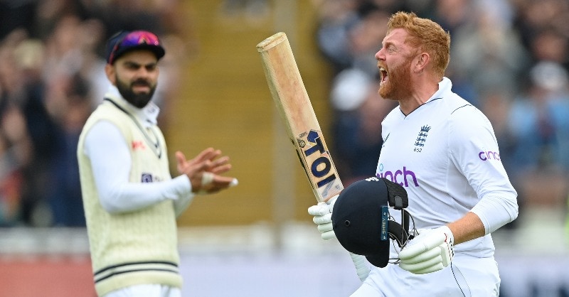 Virat Kohli and Jonny Bairstow