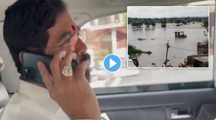 CM reviews flood situation in Hingoli directs To evacuate flood victims in Village spb 94