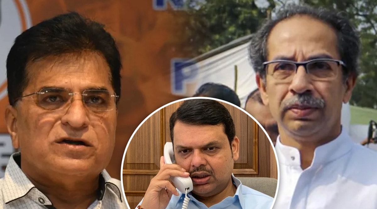 kirit somaiya uddhav thackeray