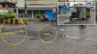 citizen of Kalyan-Tisgaon are harassed by potholes on roads