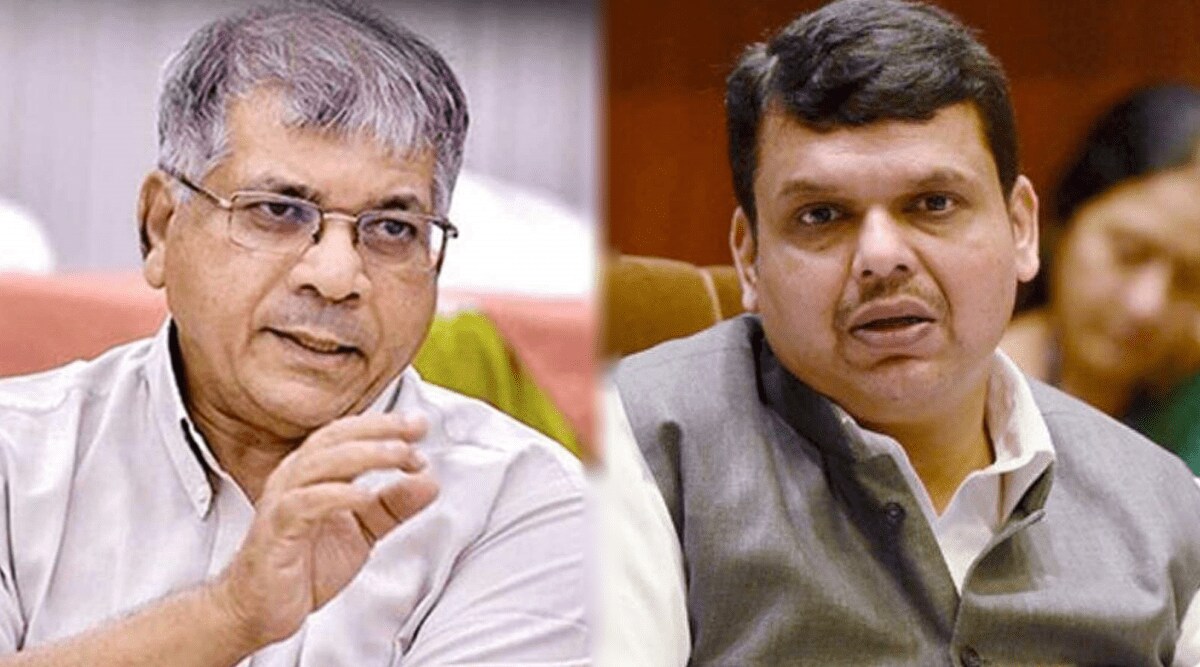 prakash aambeskar and devendra fadanvis