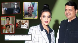 devendra fadnavis amruta fadnavis memes as wife of deputy cm claims he used to change clothes at night to meet Eknath Shinde