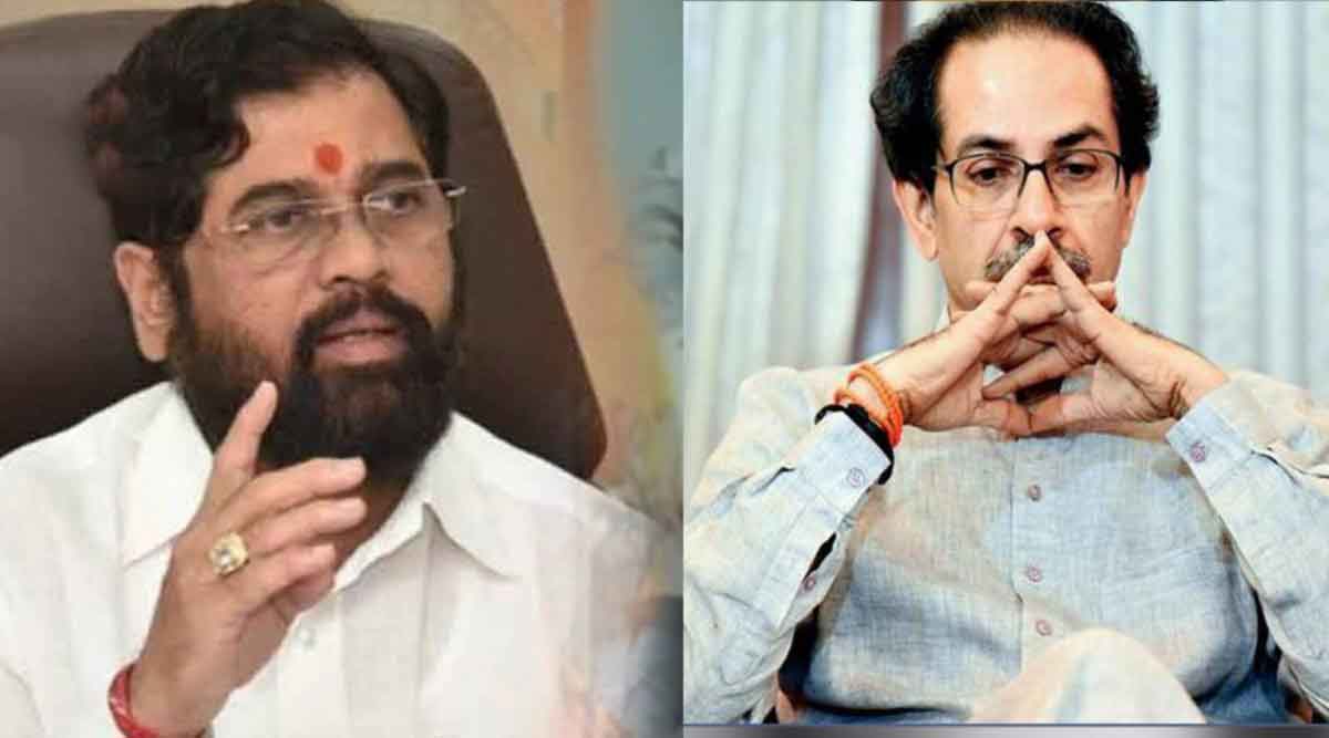 eknath Shinde and Uddhav