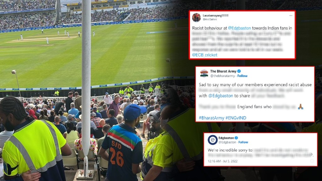 fifth Test between England and India has been hit by racism
