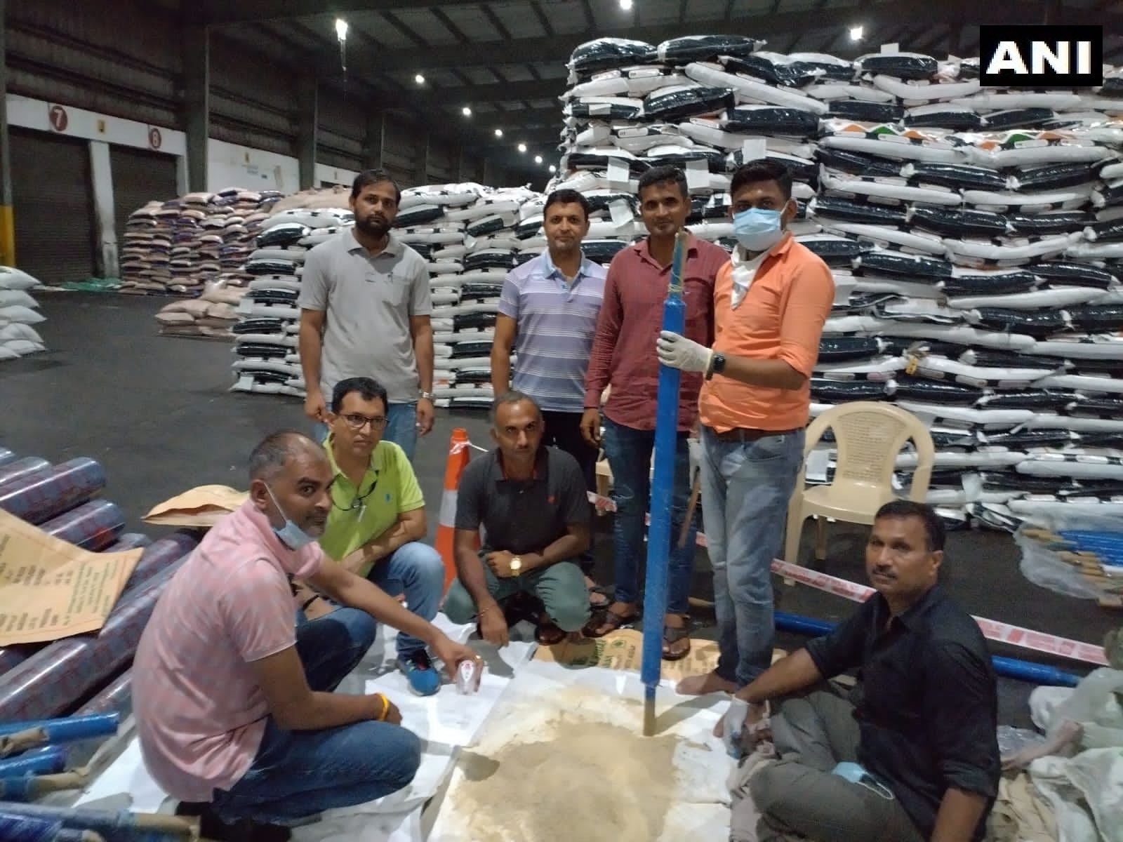 Photos heroin worth Rs 376 crores from Mundra port in Kutch Gujrat