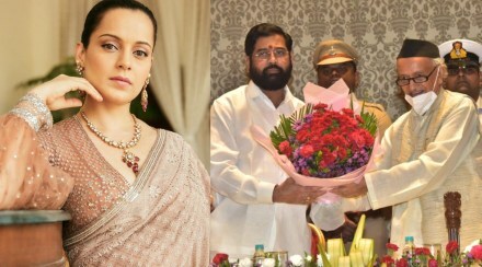 kangana ranaut Eknath Shinde