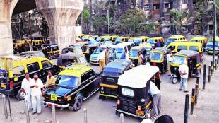 Rickshwa and taxi strike
