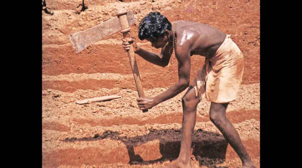 red laterite stones