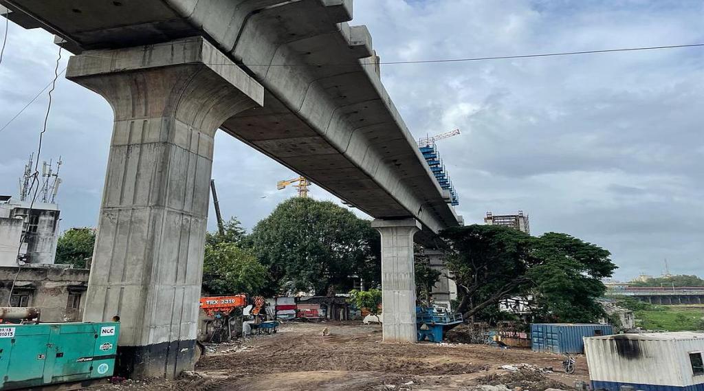 pune metro work