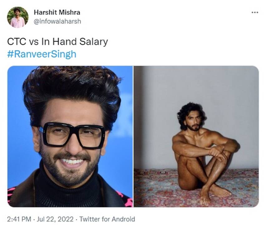 Ranveer Singh Nude Photo Memes Ranveer Singh 