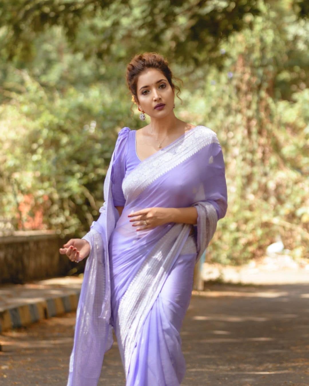 rupali bhosale saree look rupali bhosale