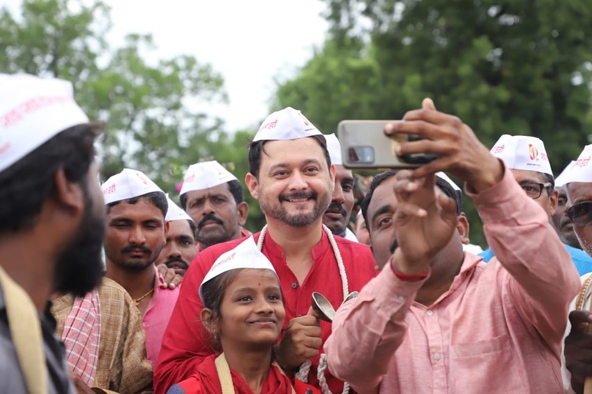 swapnil joshi Wari Photos