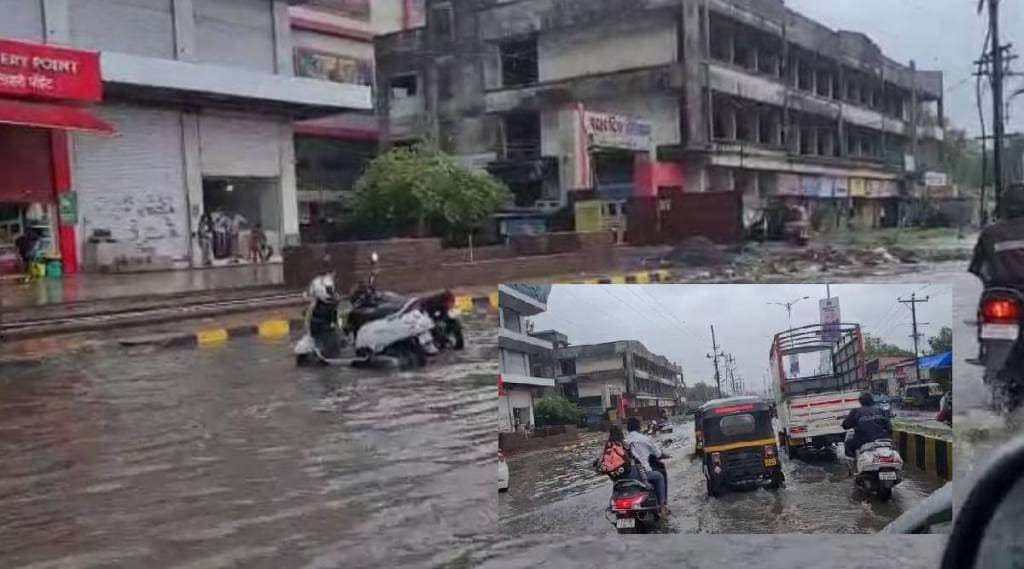 traffic jam in monsoon