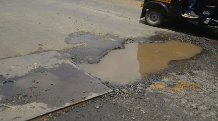Phone number for complaining potholes in KDMC