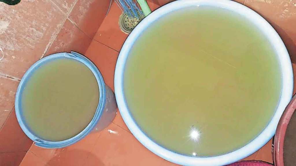 muddy water