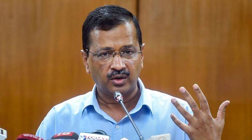 delhi cm arvind kejariwal with aap mla at rajghat