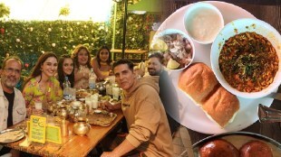 Akshay kumar shared special post after eating misal pav in pune
